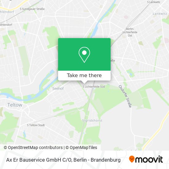 Карта Ax Er Bauservice GmbH C/O