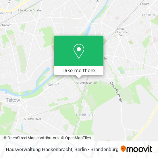 Hausverwaltung Hackenbracht map