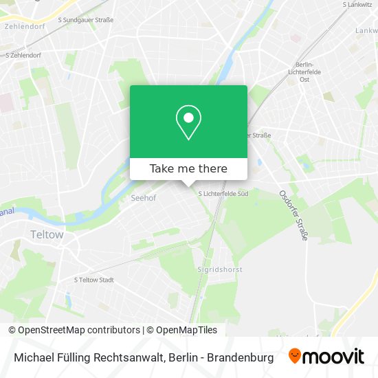 Michael Fülling Rechtsanwalt map