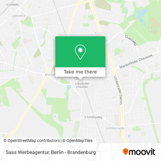 Sass Werbeagentur map