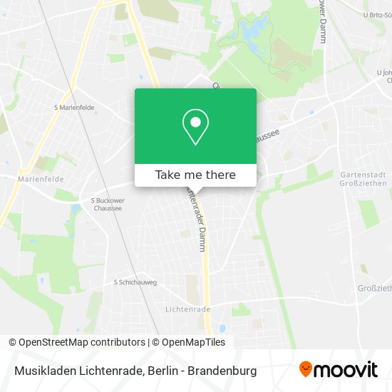 Musikladen Lichtenrade map
