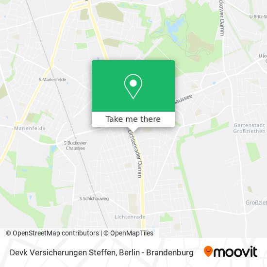 Devk Versicherungen Steffen map