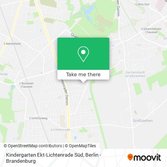Kindergarten Ekt-Lichtenrade Süd map
