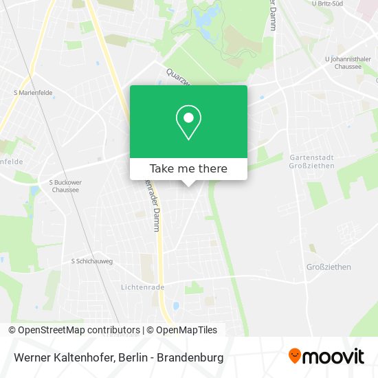 Werner Kaltenhofer map