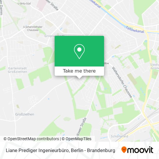 Liane Prediger Ingenieurbüro map