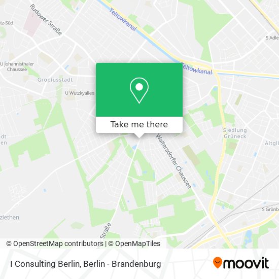 Карта I Consulting Berlin