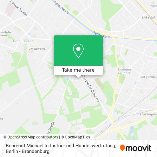 Behrendt Michael Industrie- und Handelsvertretung map