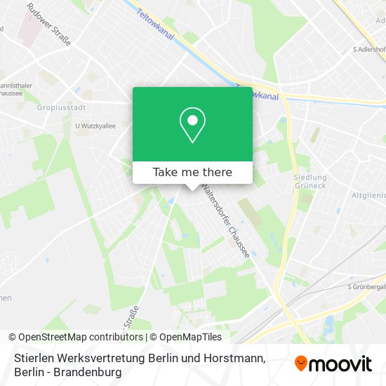 Stierlen Werksvertretung Berlin und Horstmann map