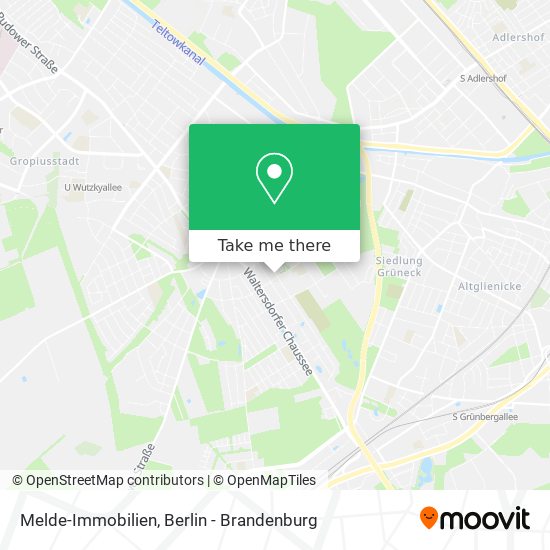 Melde-Immobilien map