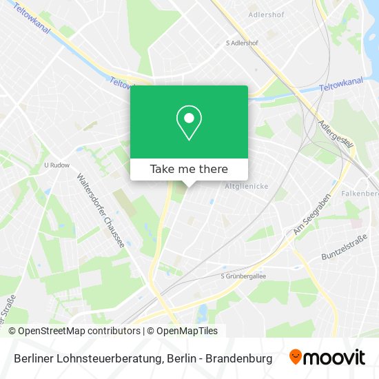 Berliner Lohnsteuerberatung map