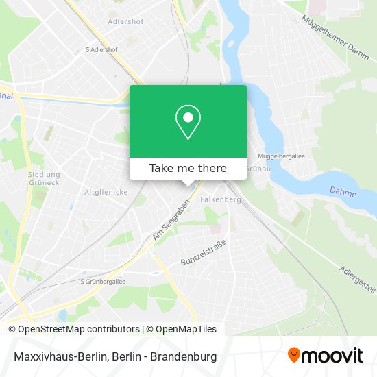 Maxxivhaus-Berlin map