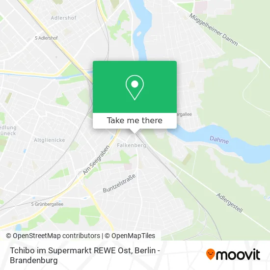 Карта Tchibo im Supermarkt REWE Ost