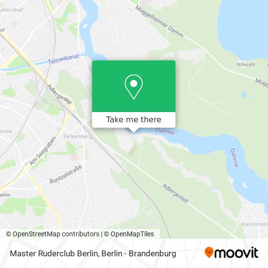 Master Ruderclub Berlin map