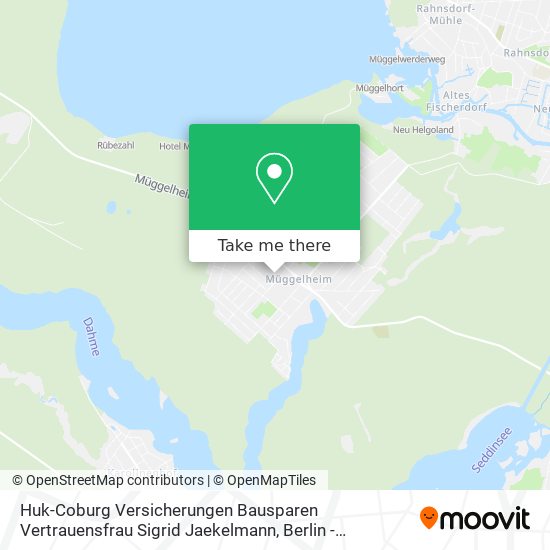 Huk-Coburg Versicherungen Bausparen Vertrauensfrau Sigrid Jaekelmann map