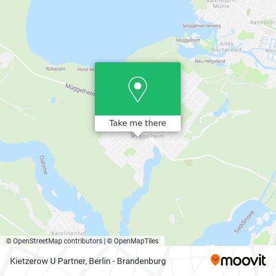 Kietzerow U Partner map