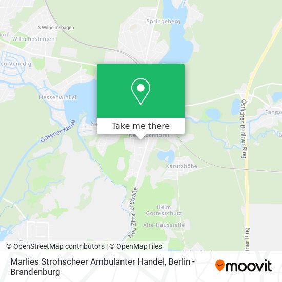 Карта Marlies Strohscheer Ambulanter Handel