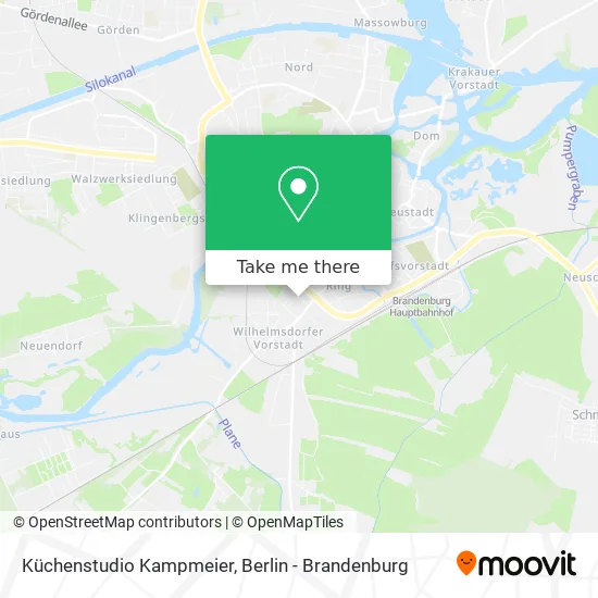 Карта Küchenstudio Kampmeier