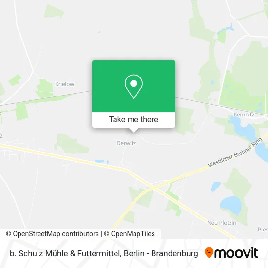 Карта b. Schulz Mühle & Futtermittel