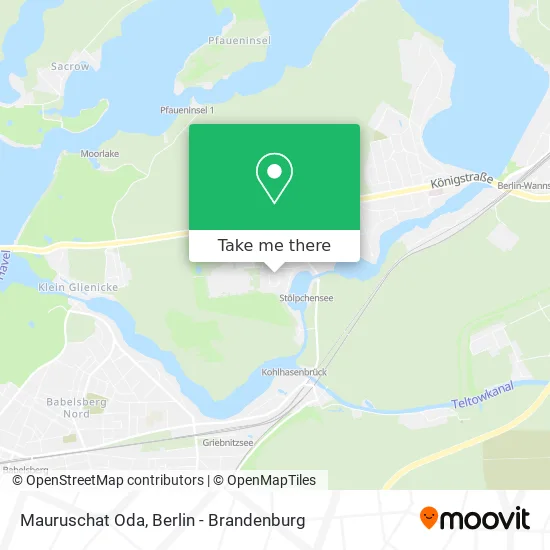 Карта Mauruschat Oda