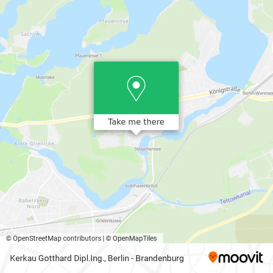 Карта Kerkau Gotthard Dipl.Ing.