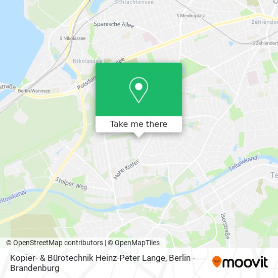 Kopier- & Bürotechnik Heinz-Peter Lange map