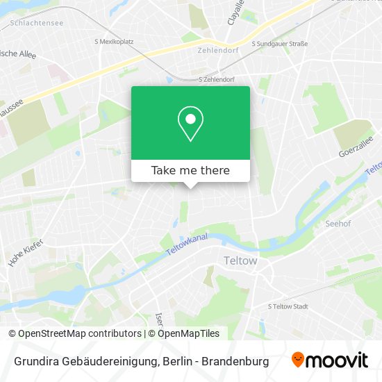 Grundira Gebäudereinigung map