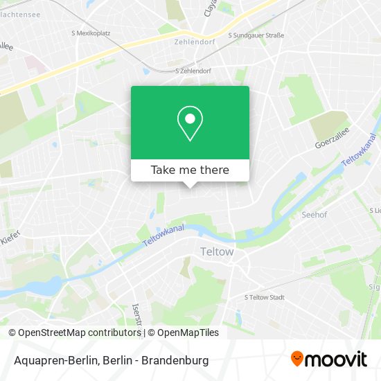 Aquapren-Berlin map