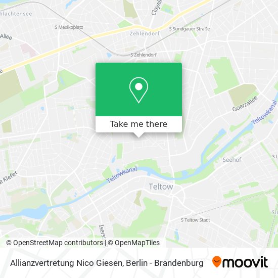 Allianzvertretung Nico Giesen map