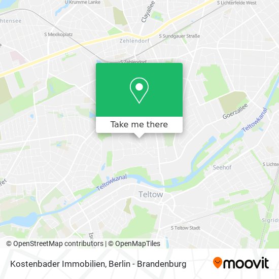 Карта Kostenbader Immobilien