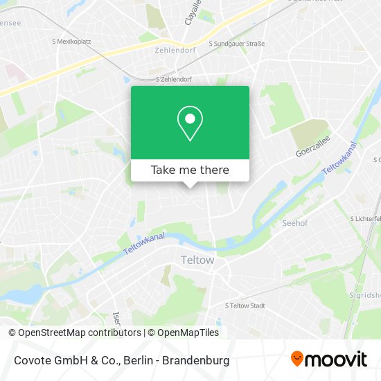 Covote GmbH & Co. map