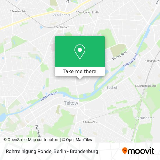 Rohrreinigung Rohde map