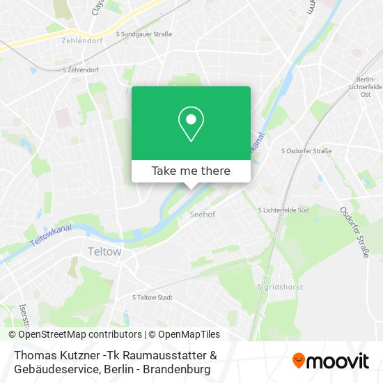 Thomas Kutzner -Tk Raumausstatter & Gebäudeservice map