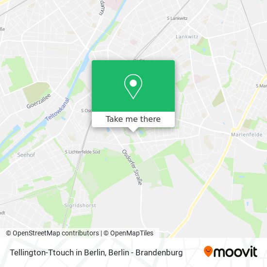 Tellington-Ttouch in Berlin map