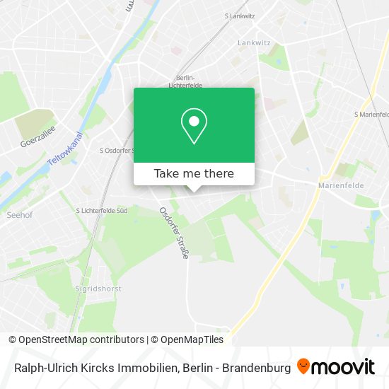 Ralph-Ulrich Kircks Immobilien map