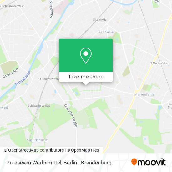 Pureseven Werbemittel map