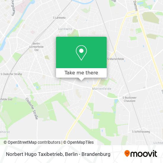 Norbert Hugo Taxibetrieb map