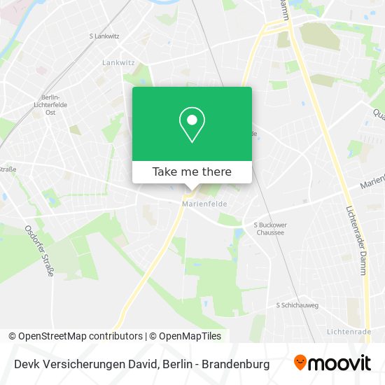 Devk Versicherungen David map