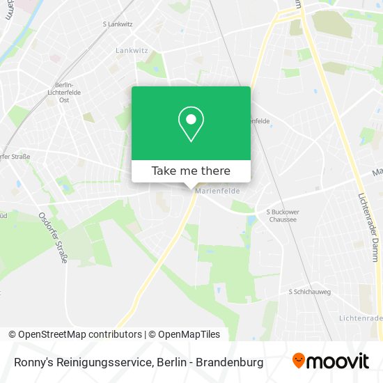 Ronny's Reinigungsservice map