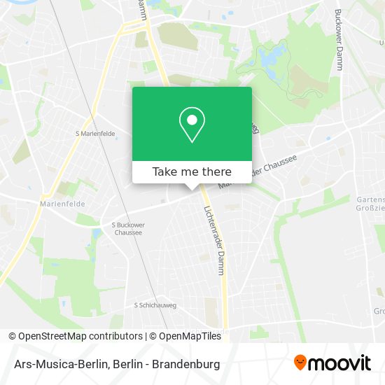 Ars-Musica-Berlin map