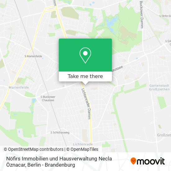 Nöfirs Immobilien und Hausverwaltung Necla Öznacar map