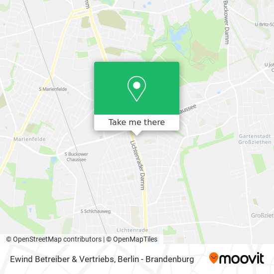 Ewind Betreiber & Vertriebs map