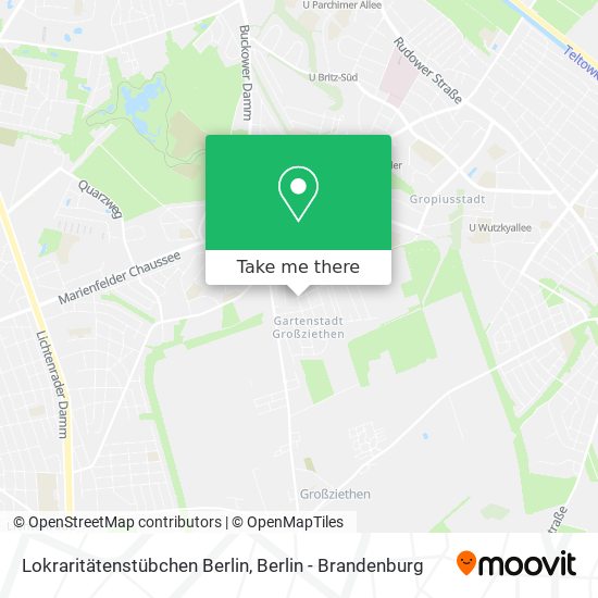 Карта Lokraritätenstübchen Berlin