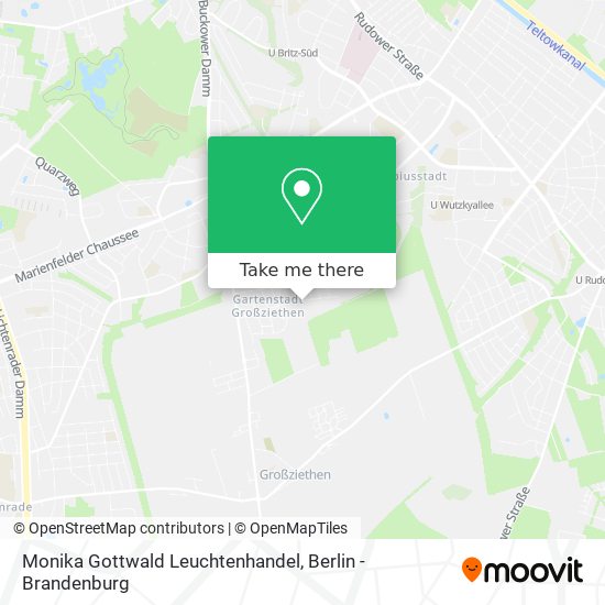 Карта Monika Gottwald Leuchtenhandel