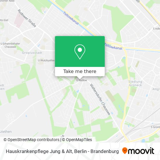 Карта Hauskrankenpflege Jung & Alt