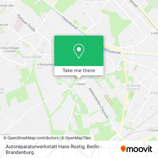Карта Autoreparaturwerkstatt Hans Rostig