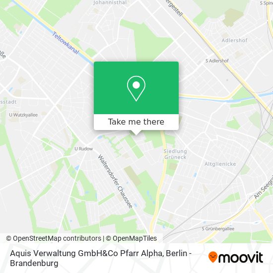Aquis Verwaltung GmbH&Co Pfarr Alpha map