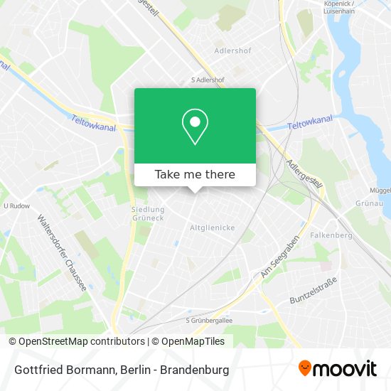 Карта Gottfried Bormann