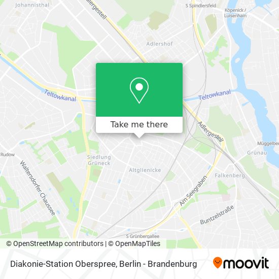 Diakonie-Station Oberspree map