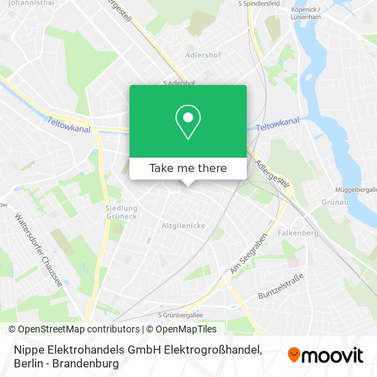 Nippe Elektrohandels GmbH Elektrogroßhandel map