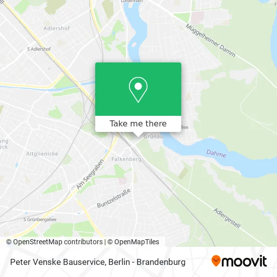 Карта Peter Venske Bauservice